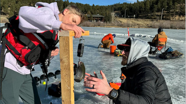 ICE FISHING FOR RAINBOWS AT EVERGREEN LAKE: A HOW TO VIDEO