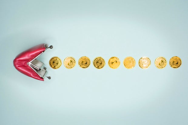 Money saving concept image.