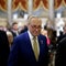 Senate Majority Leader Chuck Schumer in Statuary Hall ahead of a State of the Union address at the Capitol in Washington on Thursday, March 7, 2024. 