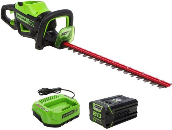 Greenworks 80-Volt 26-Inch Cordless Brushless Hedge Trimmer