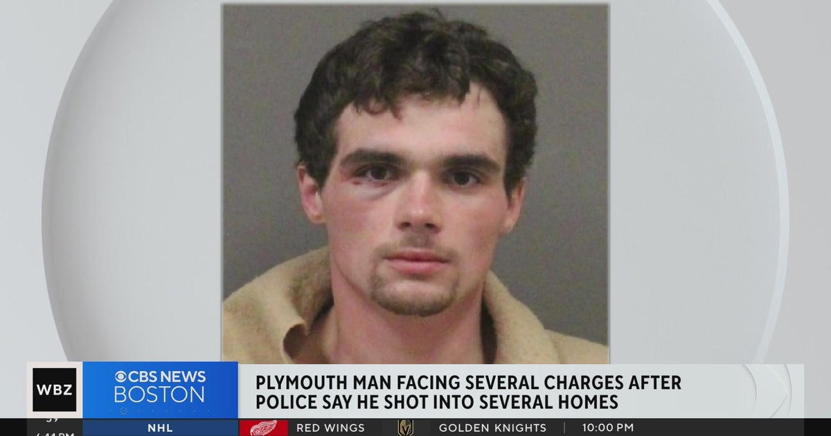 Plymouth man charged with shooting into people's homes - CBS Boston