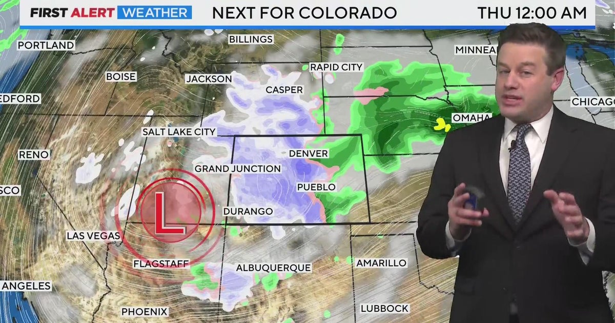 Storm could bring significant snow to Colorado later this week - CBS ...