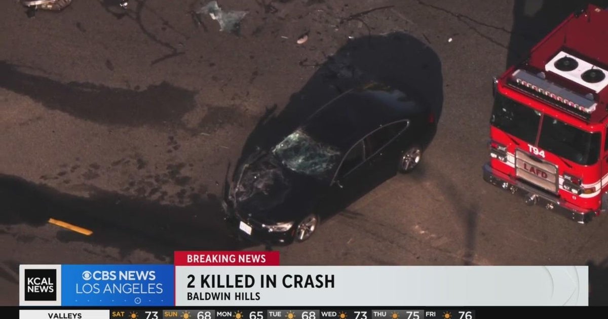 2 killed in multi-car crash in Baldwin Hills identified - CBS Los Angeles