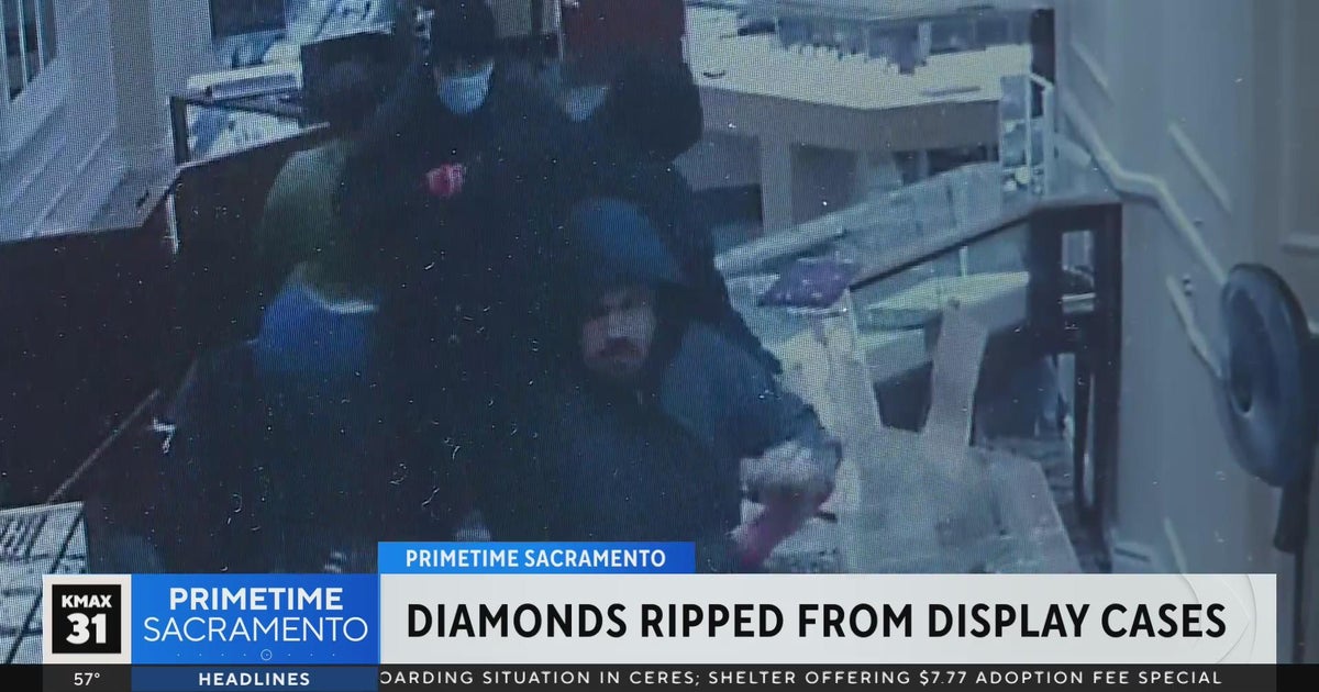 Diamonds ripped from display cases in Citrus Heights jeweler