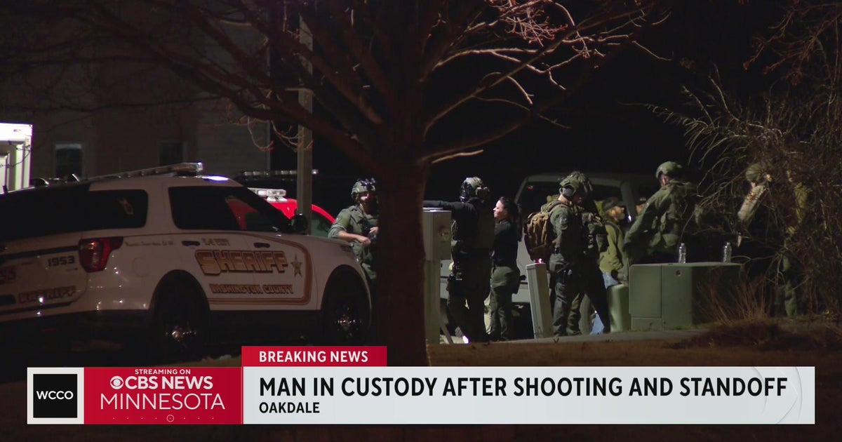 Man arrested after shooting, standoff in Oakdale CBS Minnesota