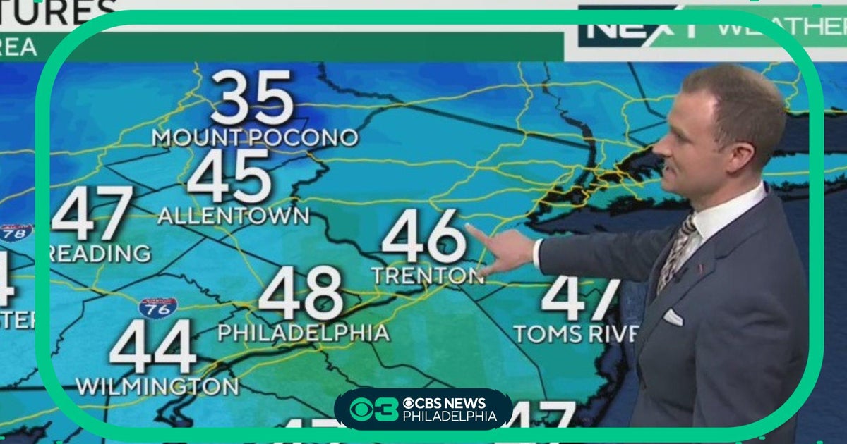 NEXT Weather: Sunny and breezy Tuesday - CBS Philadelphia
