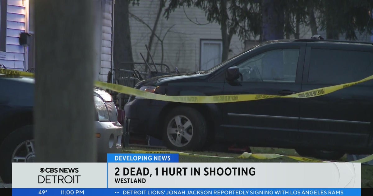 Westland police investigate triple shooting; 2 dead, 1 injured - CBS ...