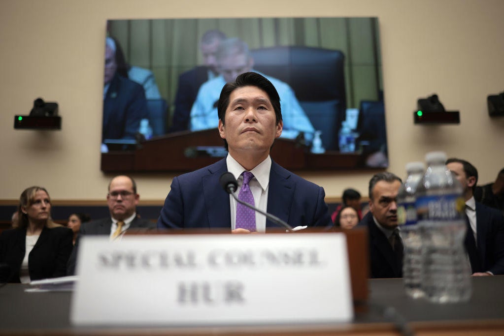 Robert Hur defends special counsel report at tense House hearing on ...