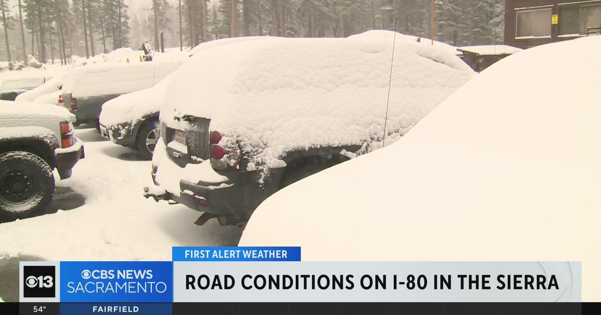 Snow returns to the Sierra on Tuesday