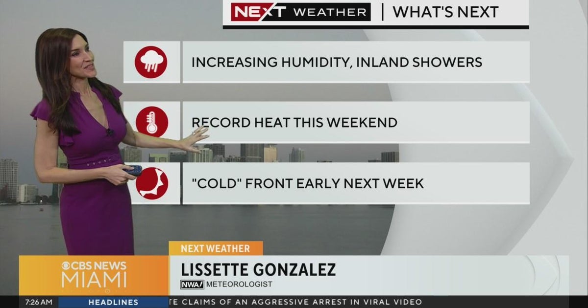 Miami Weather for Thursday 3/14/2024 7AM - CBS Miami
