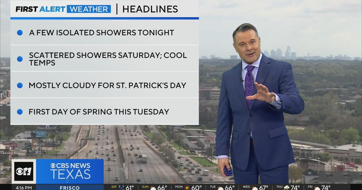 Rain continues in North Texas - CBS Texas