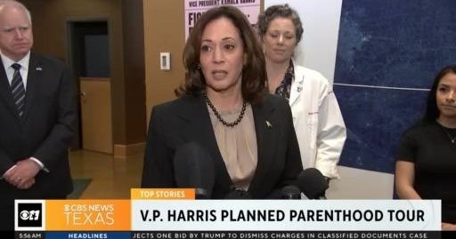 Vice President Kamala Harris tours Planned Parenthood clinic - CBS Texas
