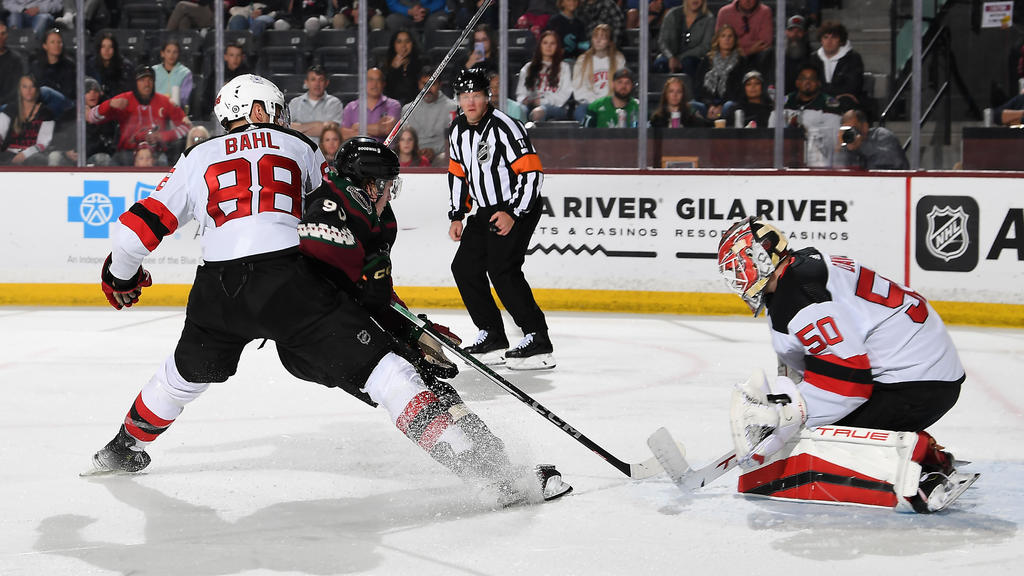Devils fall apart early, never recover in loss to Coyotes