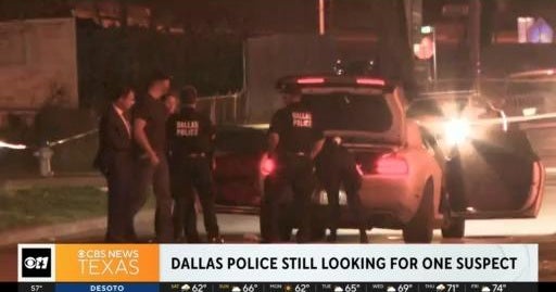 Dallas police searching for suspect in officer-involved shooting - CBS ...