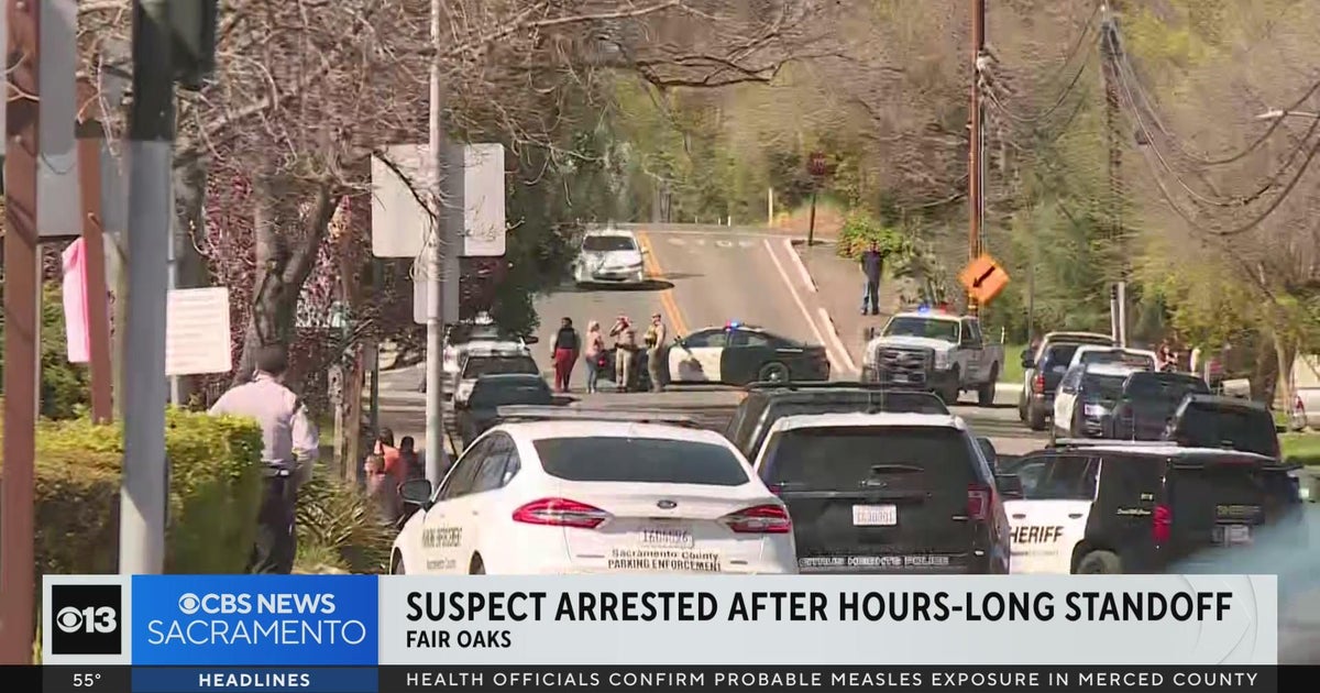 Suspect in hours-long standoff in Fair Oaks identified