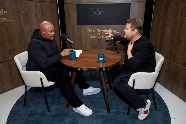 Dr. Dre Appears On SiriusXM's 'This Life Of Mine With James Corden'