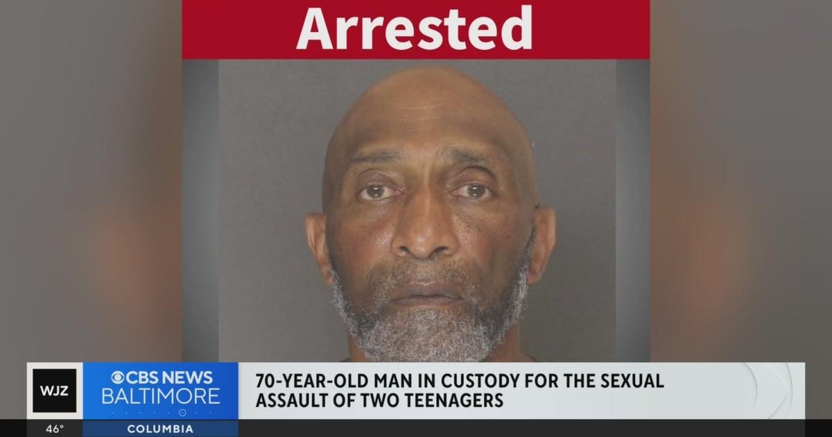 70-year-old arrested for sexual assault of two teenagers - CBS Baltimore