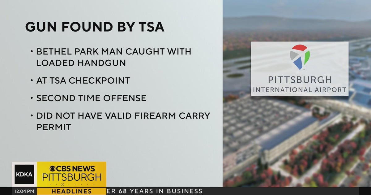 TSA stops Bethel Park man with loaded gun at Pittsburgh International ...