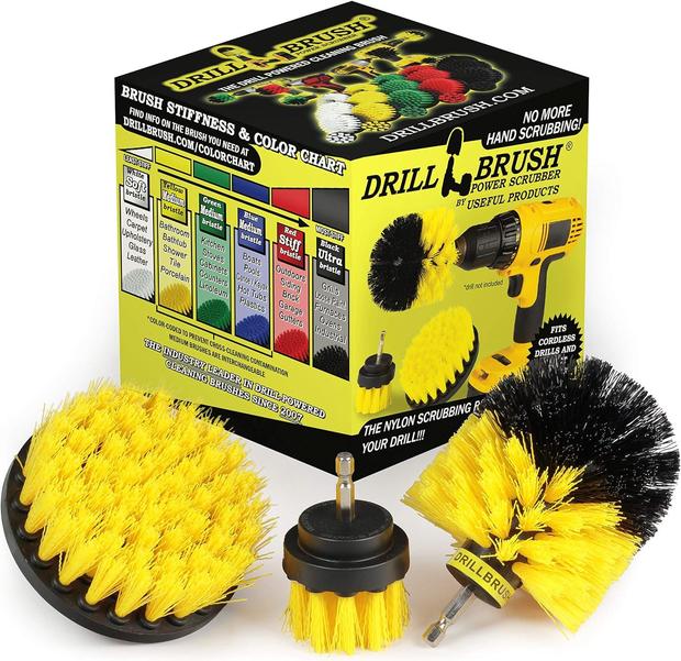 Drill Brush Power Scrubber by Useful Products 
