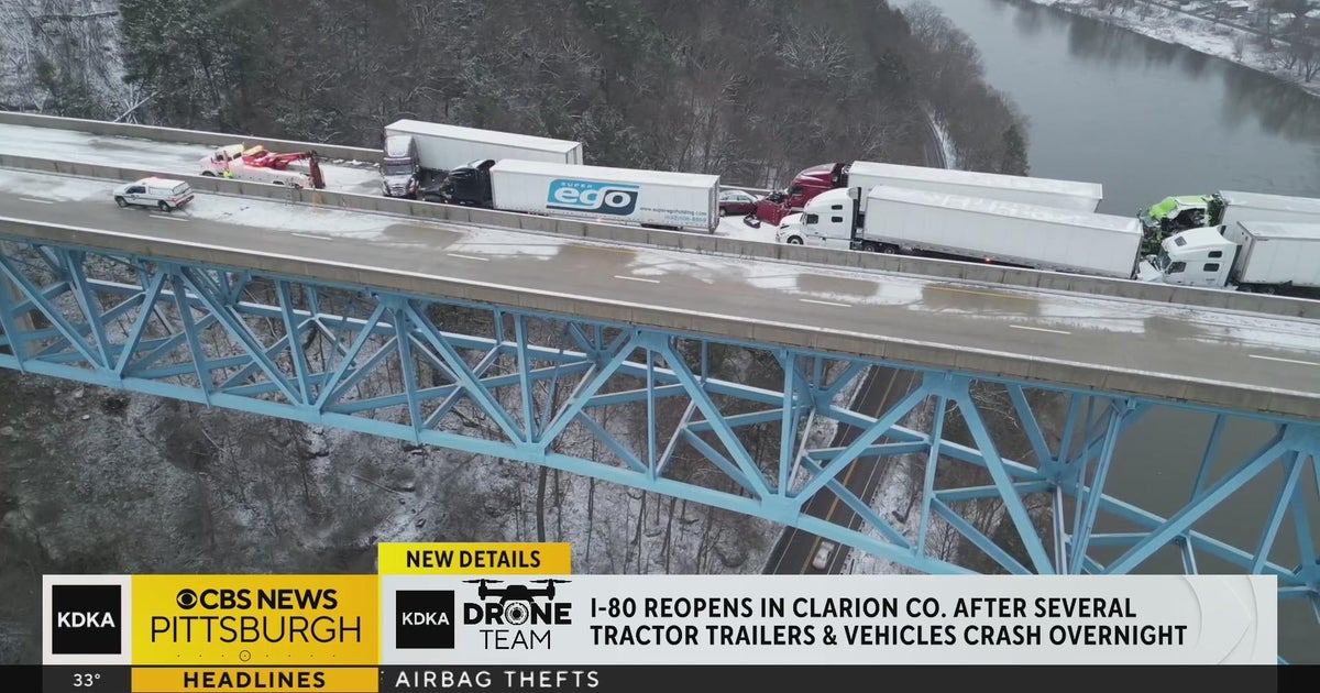 Interstate 80 shut down in Clarion County due to massive tractor ...