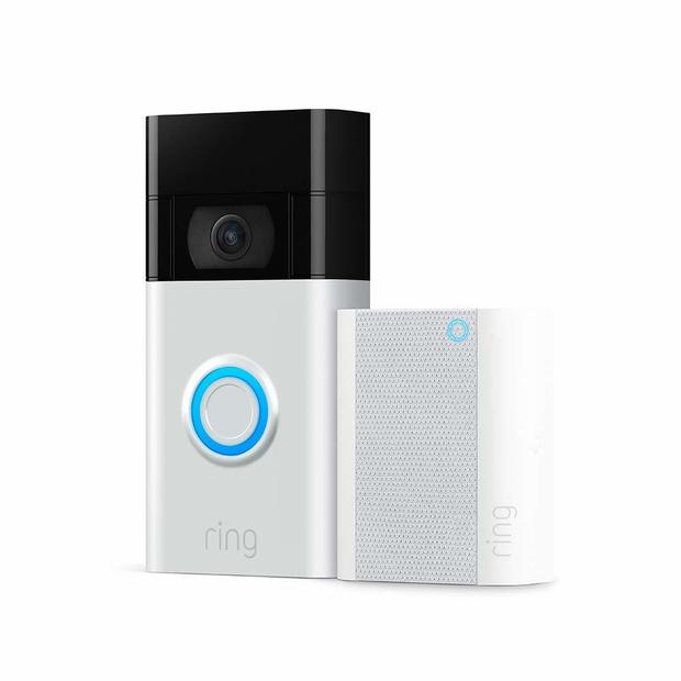 Ring Video Doorbell with Ring Chime 