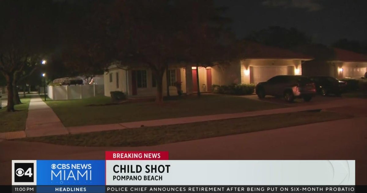 Shooting of child in Pompano Beach under investigation - CBS Miami