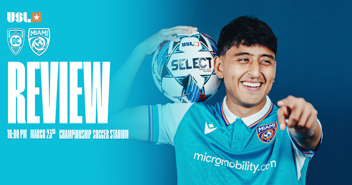 Miami FC returns household with 1 point adhering to attract at Orange County SC Miami FC returns household with 1 point adhering to attract at Orange County SC