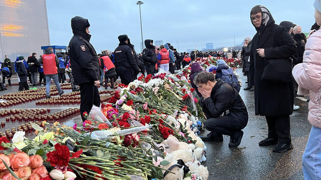 Tribute To The Victims Of Moscow Terror Attack 