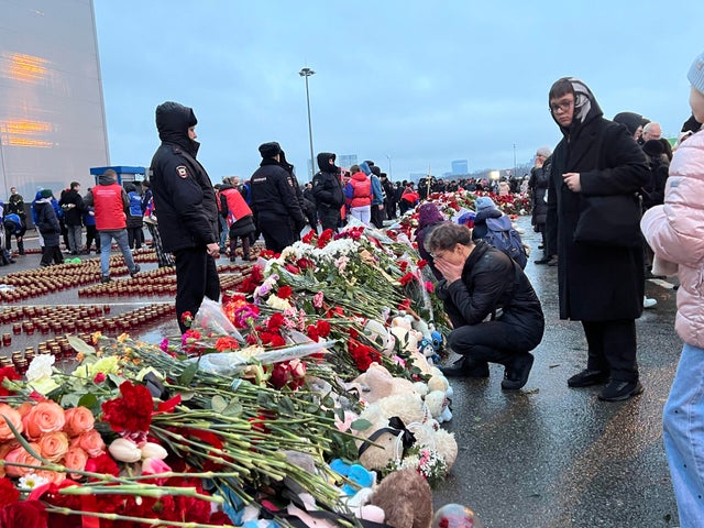 Tribute To The Victims Of Moscow Terror Attack 