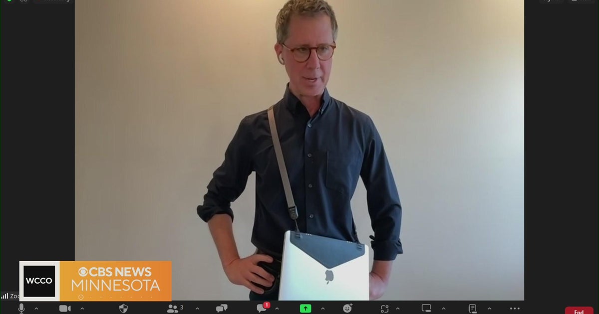 Twin Cities inventor’s Laptop Strap is for the techie on the go - CBS ...