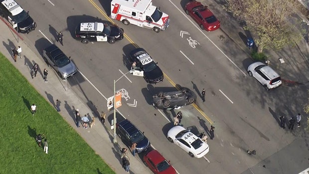 Napa retail theft pursuit ends in Oakland crash