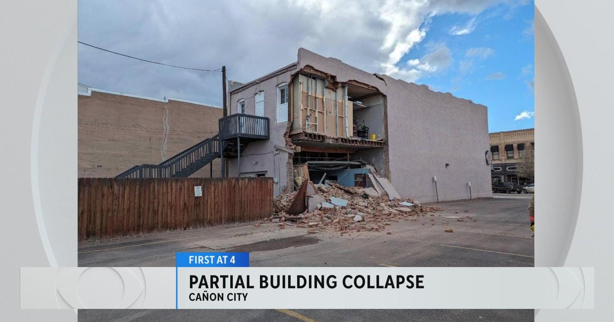 No injuries reported after partial building collapse in Cañon City ...