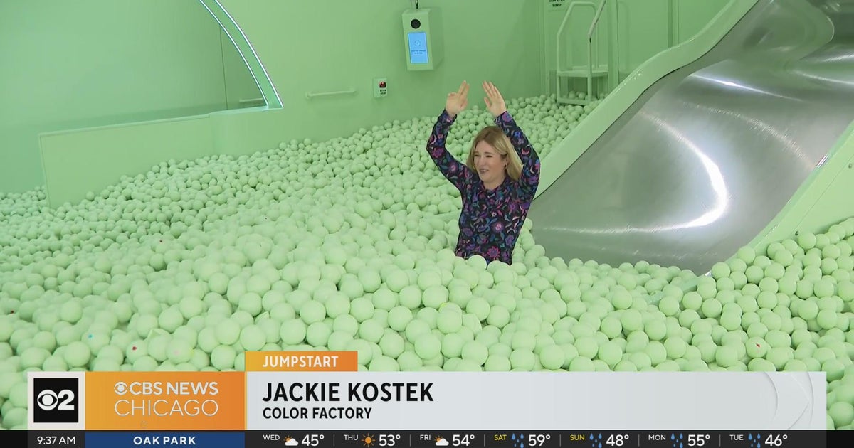 Need a spring break activity? Check out the Color Factory - CBS Chicago