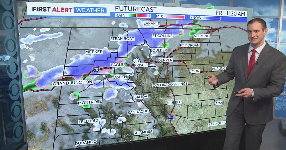 Rain and snow chances increasing across Colorado ahead of the holiday ...