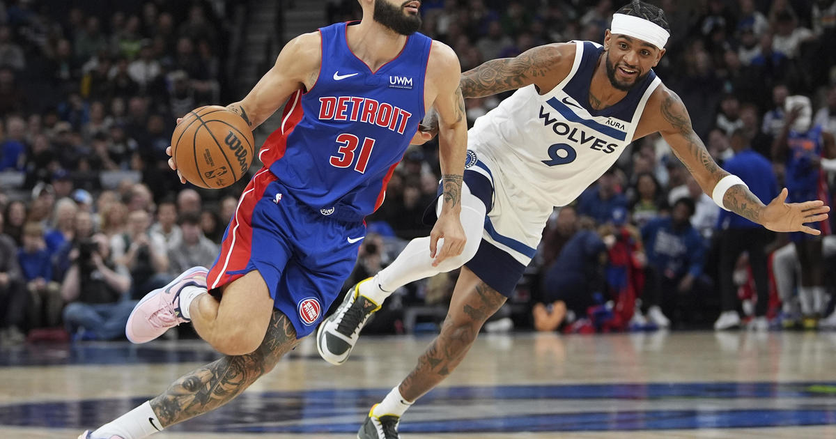 Timberwolves beat Pistons 106-91 to hit 50-win mark for 5th time in franchise’s 35 seasons