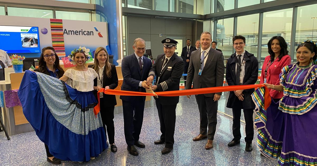 American Airlines lifts off in first US direct flight to Tulum