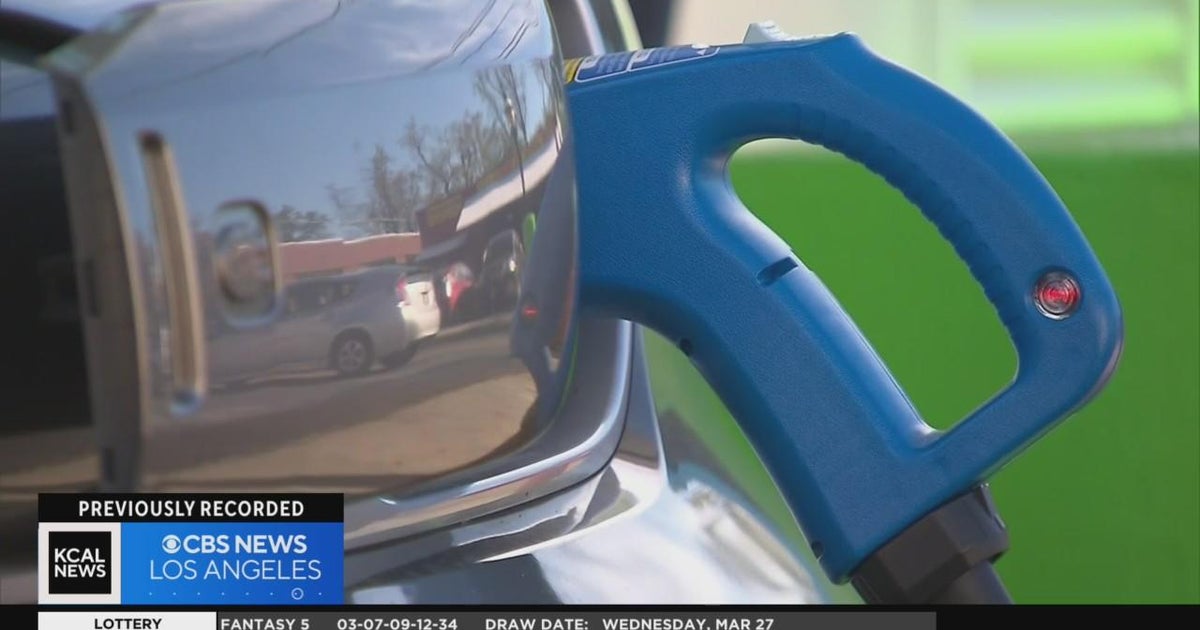 LA ranked among top cities for EV charging stations in the nation - CBS ...