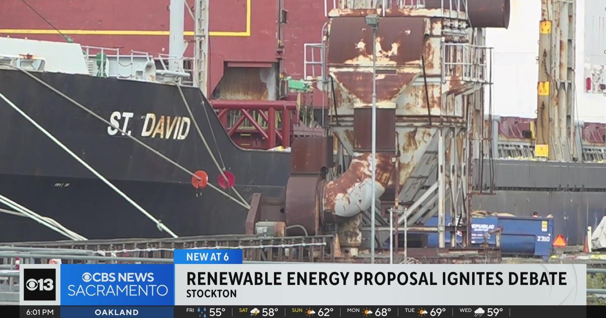 Renewable energy proposal in Stockton ignites debate