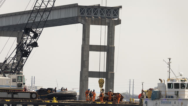 Baltimore's Francis Scott Key Bridge Collapses After Being Struck By Cargo Ship 
