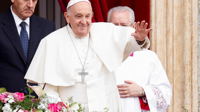 Pope Francis delivers his "Urbi et Orbi" message at St. Peter's Square 