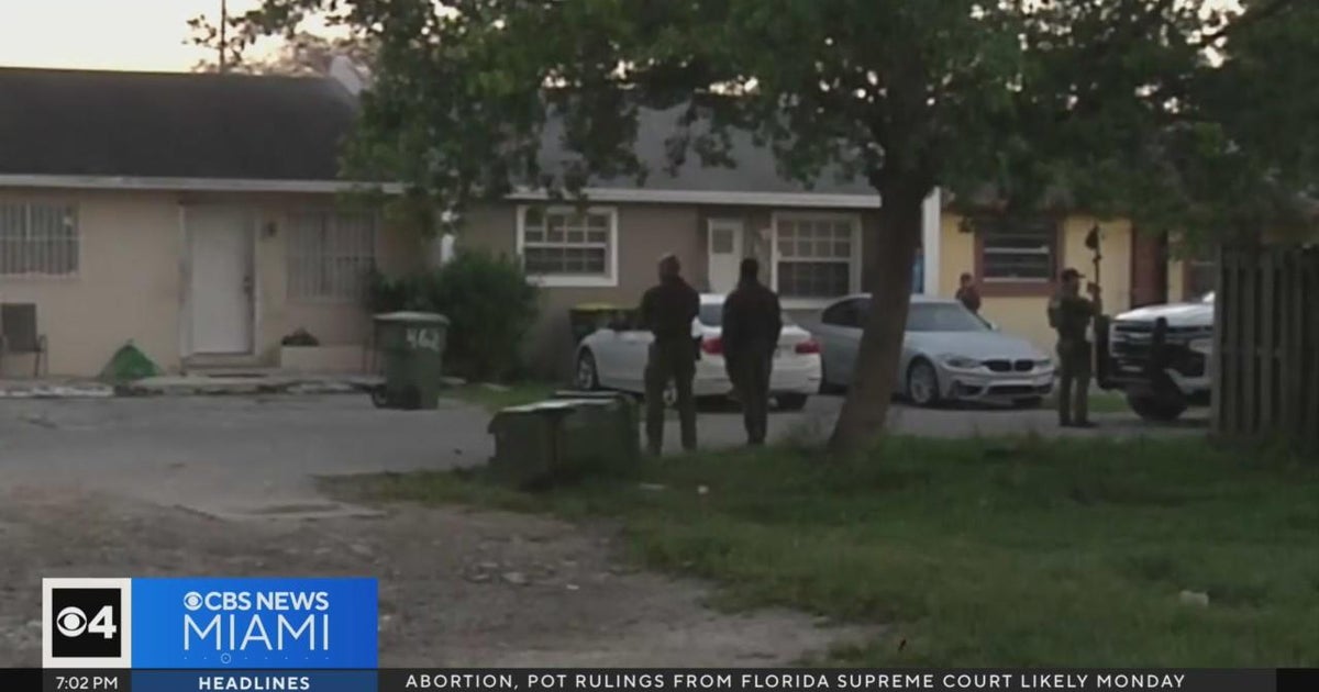 Person dead after officer-involved shooting in Homestead - CBS Miami
