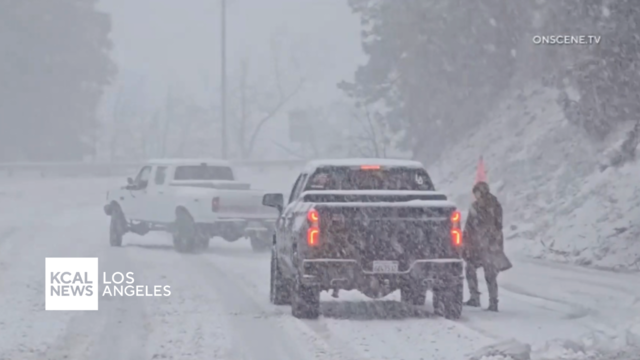 Southern California mountain communities hit hard by snow
