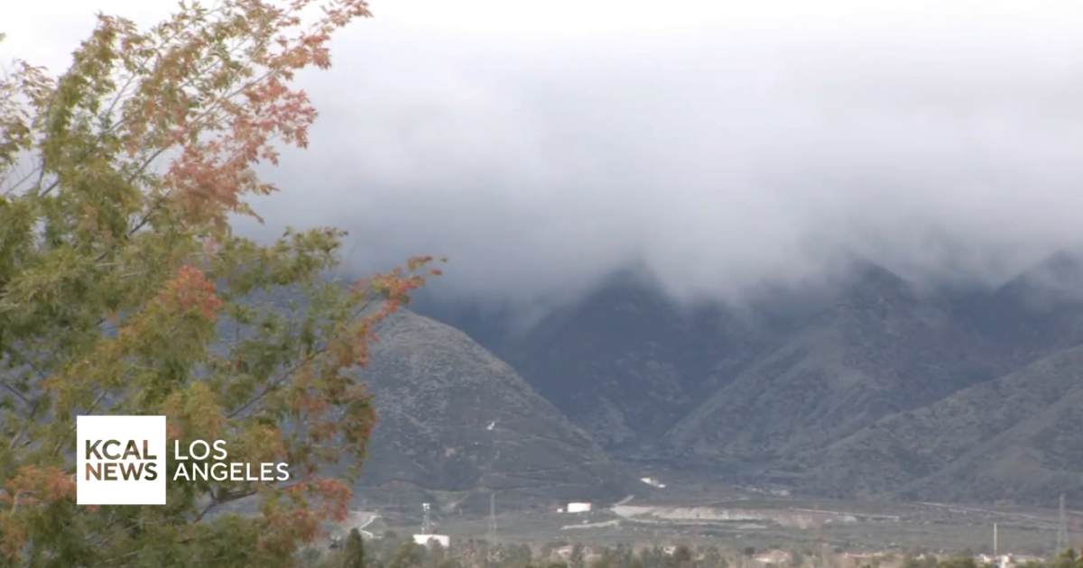 Powerful storm hits Inland Empire with snow, rain and strong wind - CBS Los Angeles