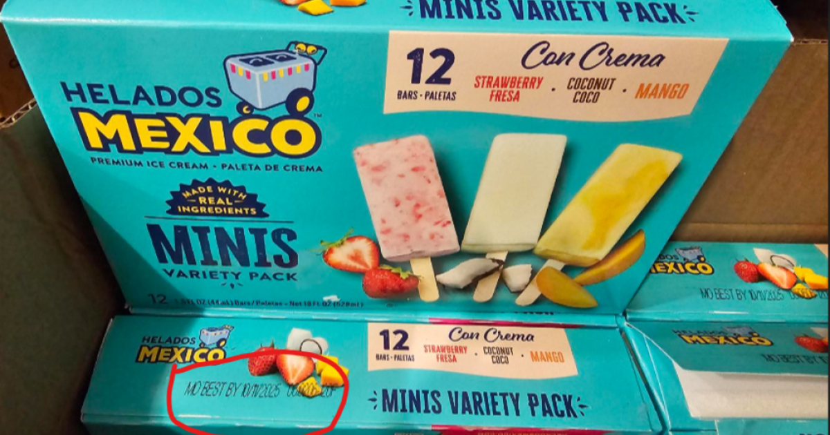 Ice cream bars distributed in at least 16 U.S. states recalled due to salmonella risk