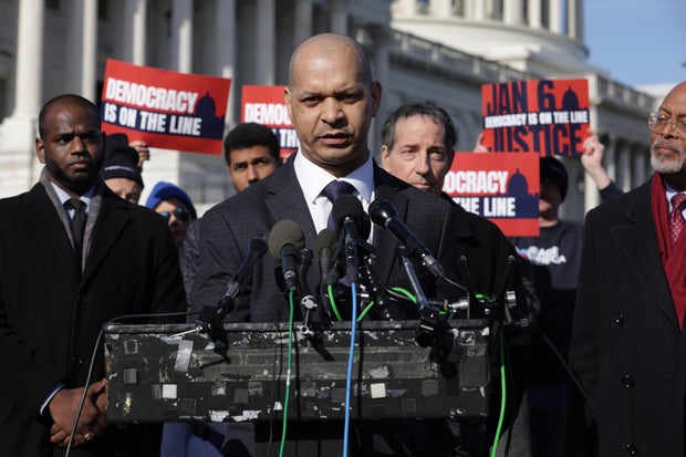 Members Of Congress Hold Press Conference On Anniversary Of January 6 Attacks