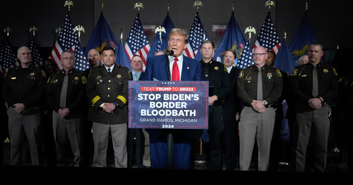 Donald Trump goes after Joe Biden on the border and crime during Michigan visit - Vimarsana News