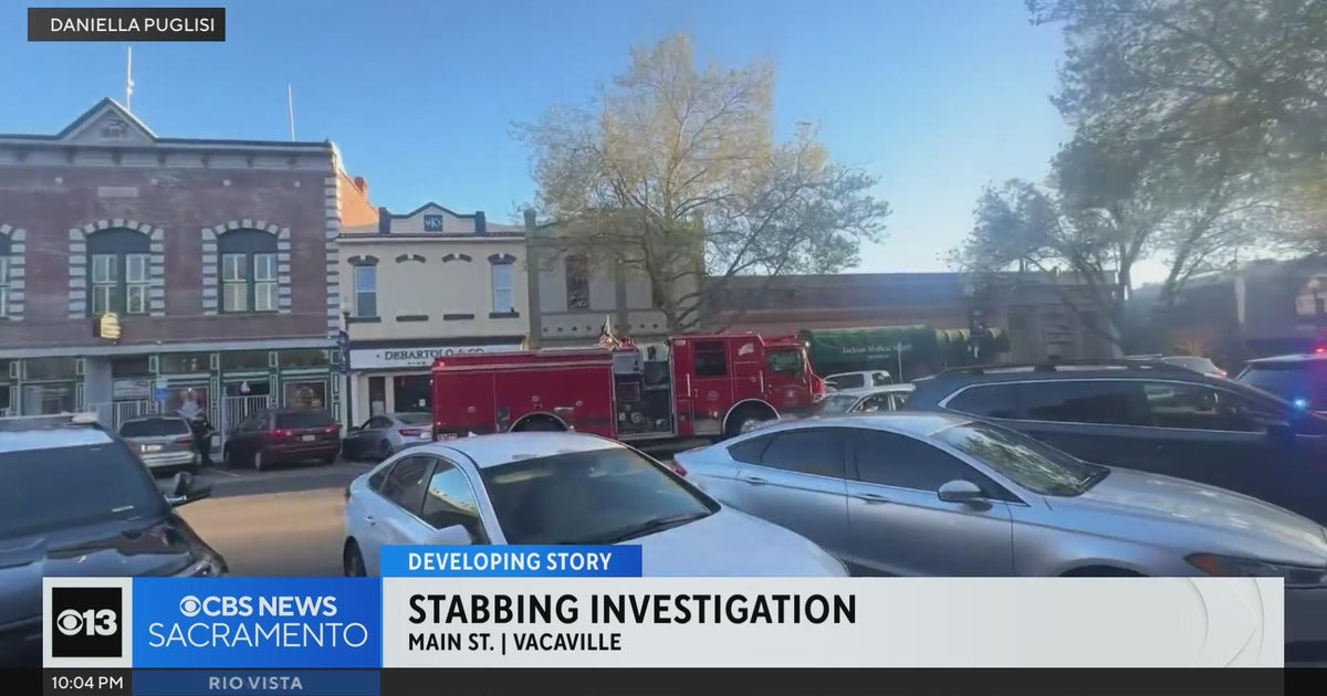 Stabbing investigation underway on Main Street in Vacaville - CBS ...