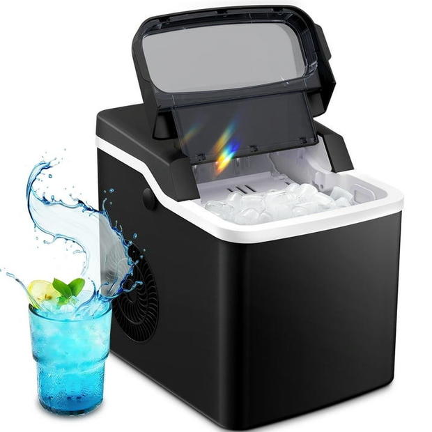 Auseo Portable Countertop Ice Maker 