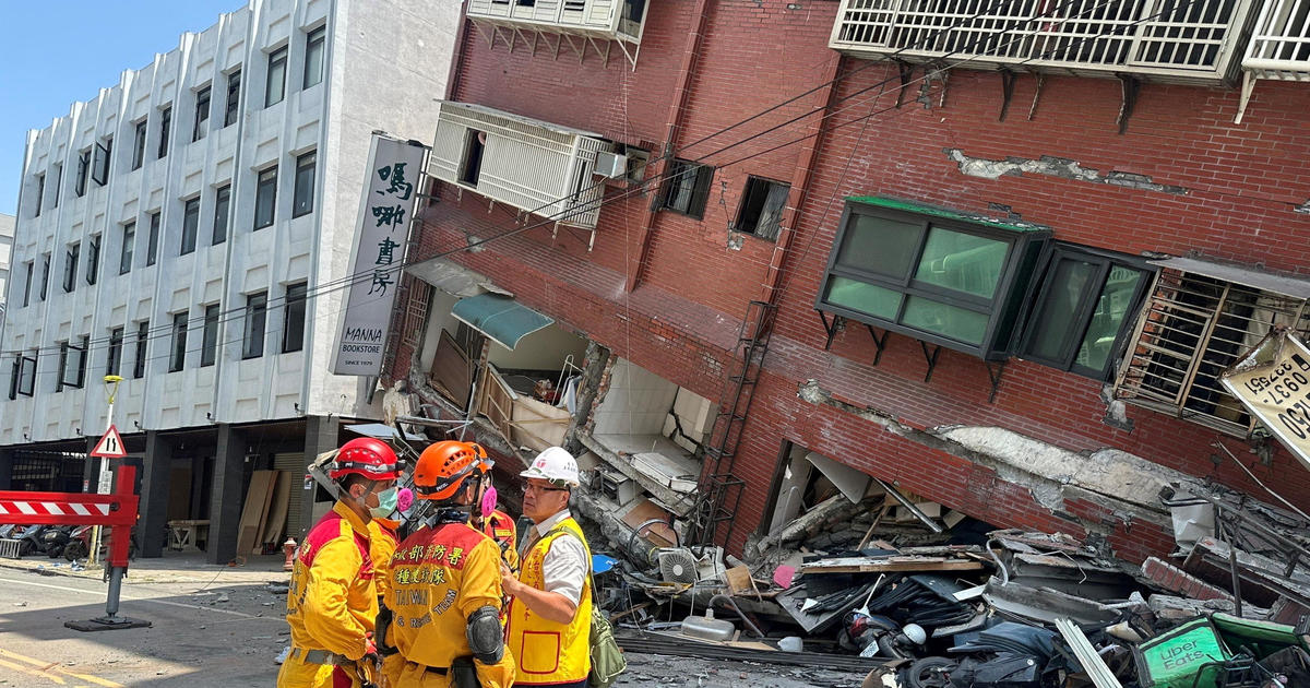 Earthquake in Taiwan blamed for at least 9 deaths as buildings and