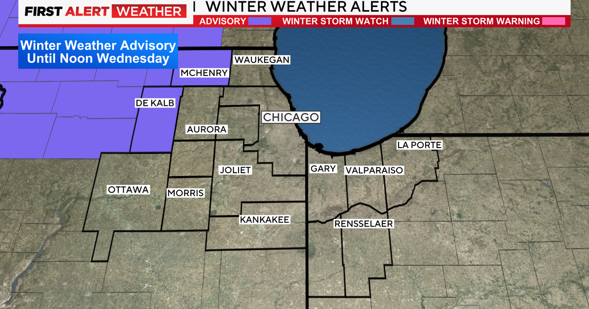 Snow returns, with parts of Chicago area under winter weather advisory ...